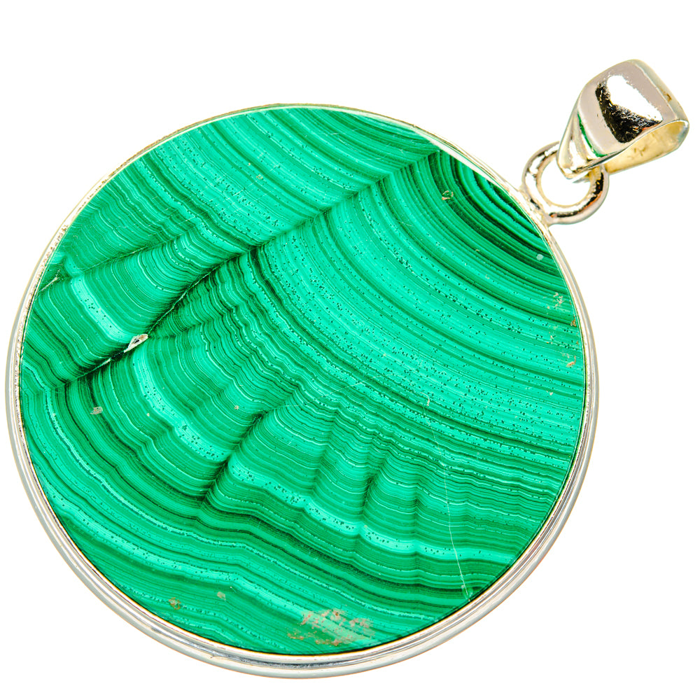 Malachite Pendants handcrafted by Ana Silver Co - PD28644 - Photo 2