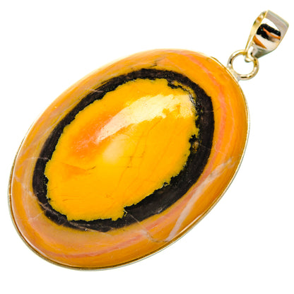 Bumble Bee Jasper Pendants handcrafted by Ana Silver Co - PD28646 - Photo 2