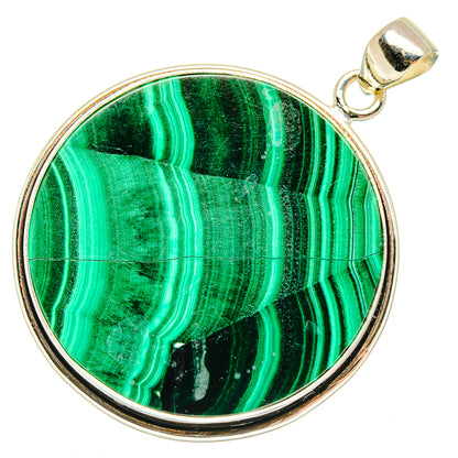 Malachite Pendants handcrafted by Ana Silver Co - PD28649 - Photo 2