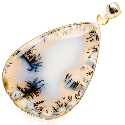 Dendritic Opal Pendants handcrafted by Ana Silver Co - PD28673 - Photo 2