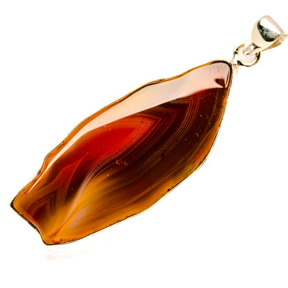 Botswana Agate Pendants handcrafted by Ana Silver Co - PD28681 - Photo 2