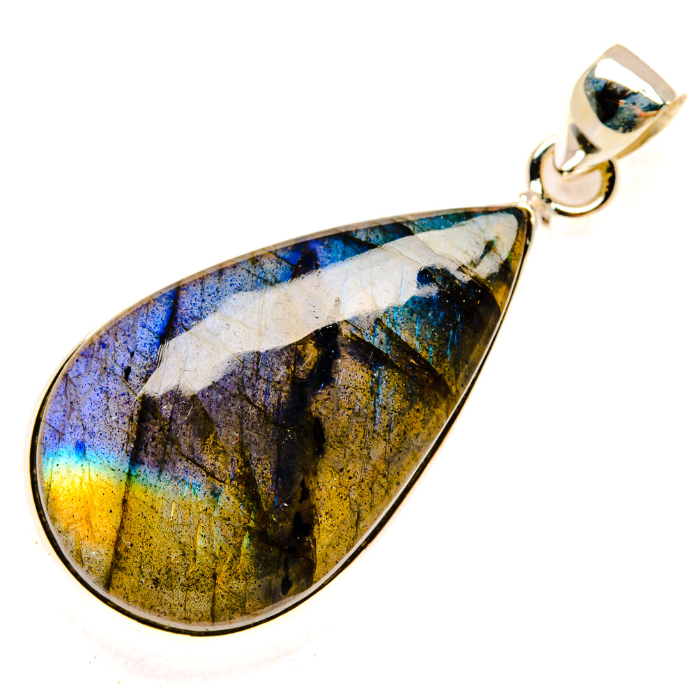 Labradorite Pendants handcrafted by Ana Silver Co - PD28689 - Photo 2
