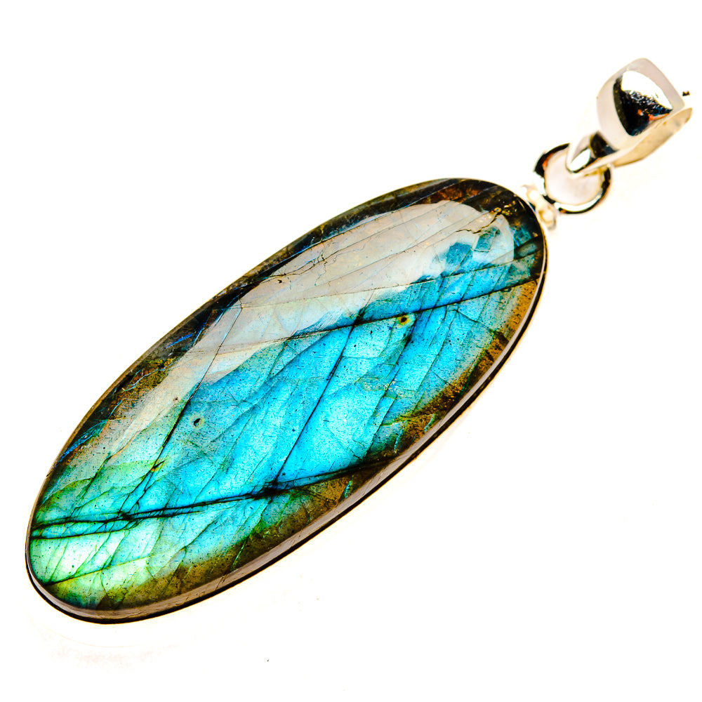Labradorite Pendants handcrafted by Ana Silver Co - PD28690 - Photo 2