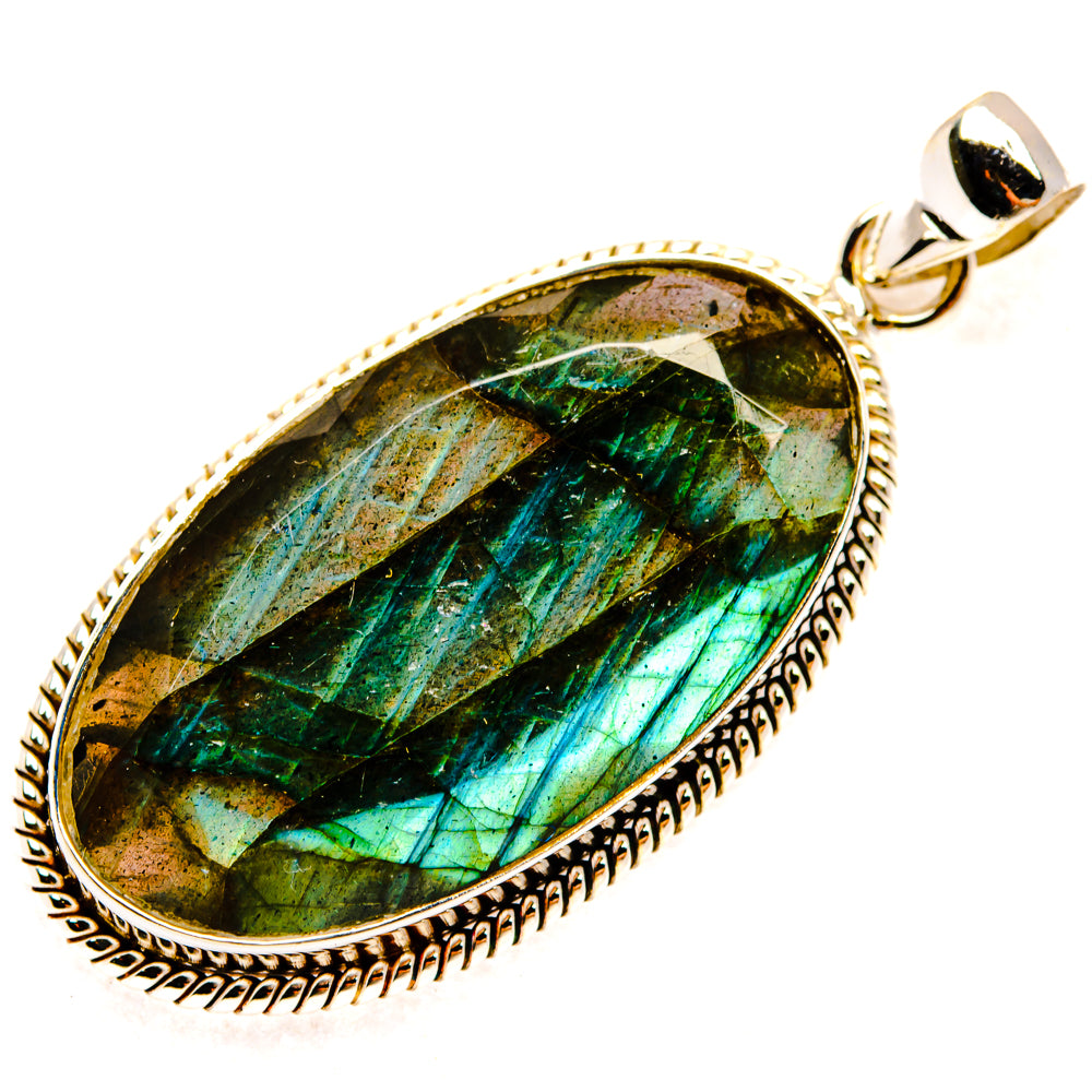Labradorite Pendants handcrafted by Ana Silver Co - PD28696 - Photo 2