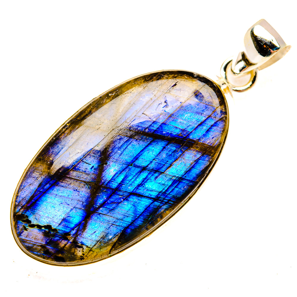 Labradorite Pendants handcrafted by Ana Silver Co - PD28705 - Photo 2
