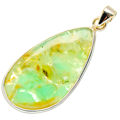 Peruvian Opal Pendants handcrafted by Ana Silver Co - PD28707 - Photo 2