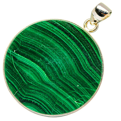 Malachite Pendants handcrafted by Ana Silver Co - PD28713 - Photo 2