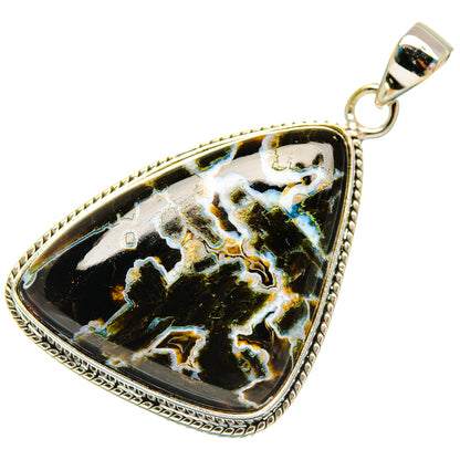Turkish Tube Agate Pendants handcrafted by Ana Silver Co - PD28730 - Photo 2