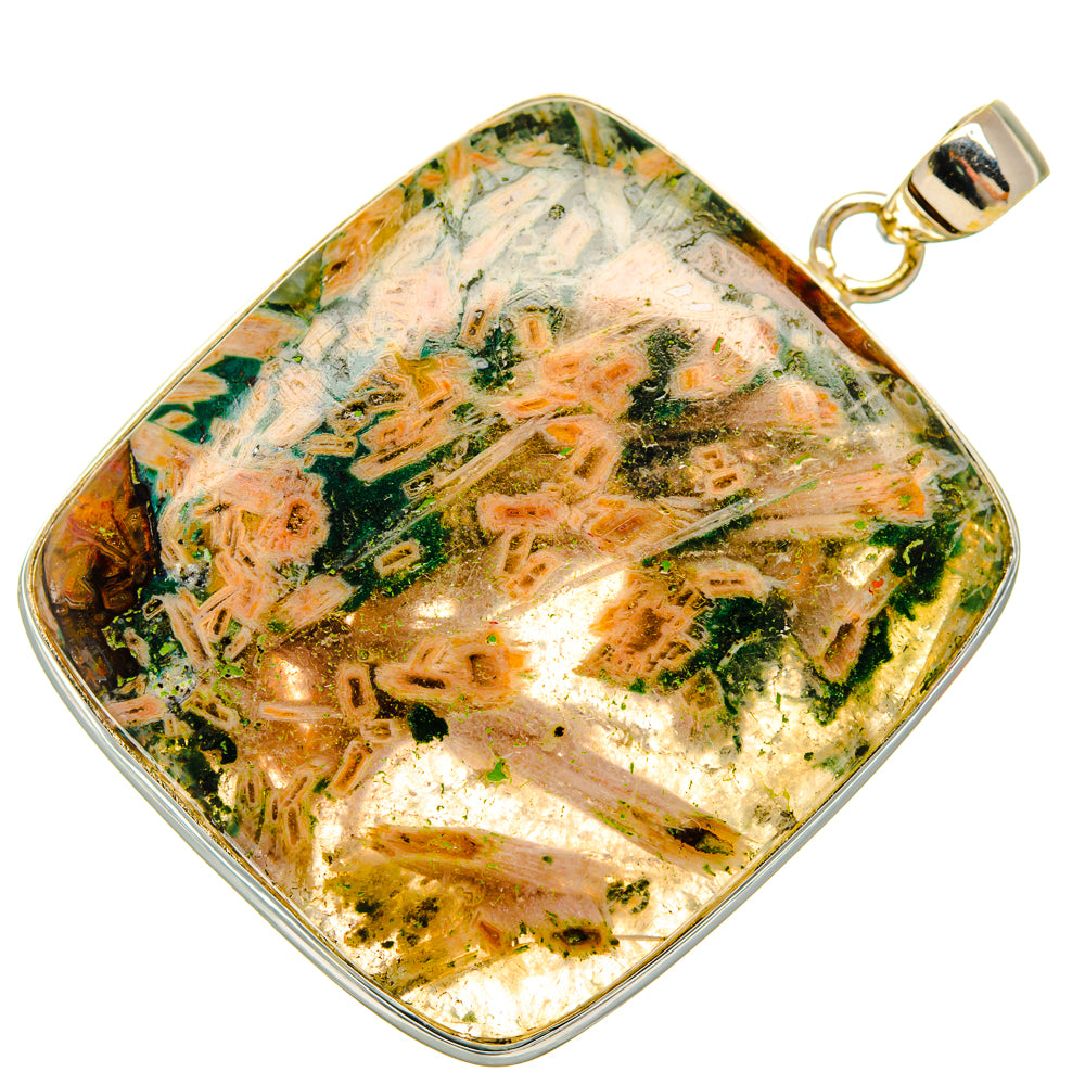 Turkish Tube Agate Pendants handcrafted by Ana Silver Co - PD28732 - Photo 2