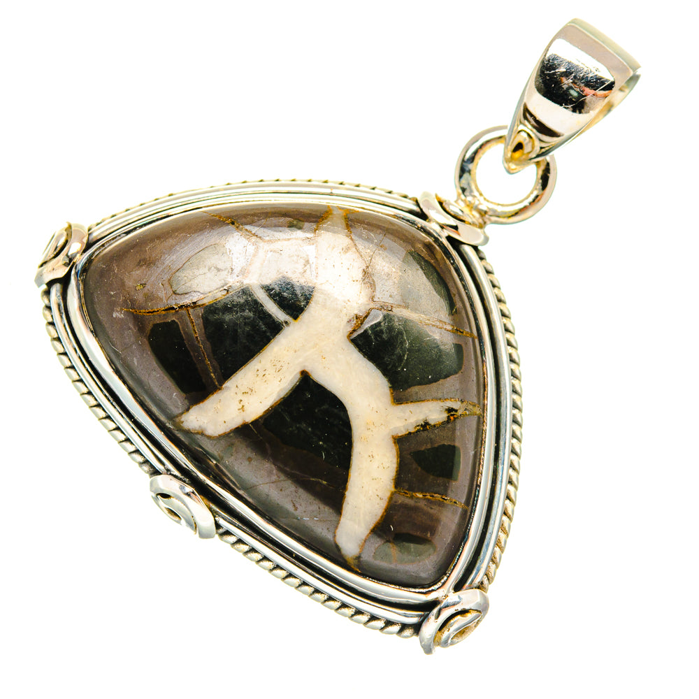 Septarian Geode Pendants handcrafted by Ana Silver Co - PD28756 - Photo 2