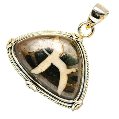 Septarian Geode Pendants handcrafted by Ana Silver Co - PD28756 - Photo 2