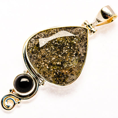 Lepidocrocite Quartz Pendants handcrafted by Ana Silver Co - PD28785 - Photo 2