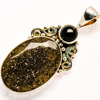 Lepidocrocite Quartz Pendants handcrafted by Ana Silver Co - PD28786 - Photo 2