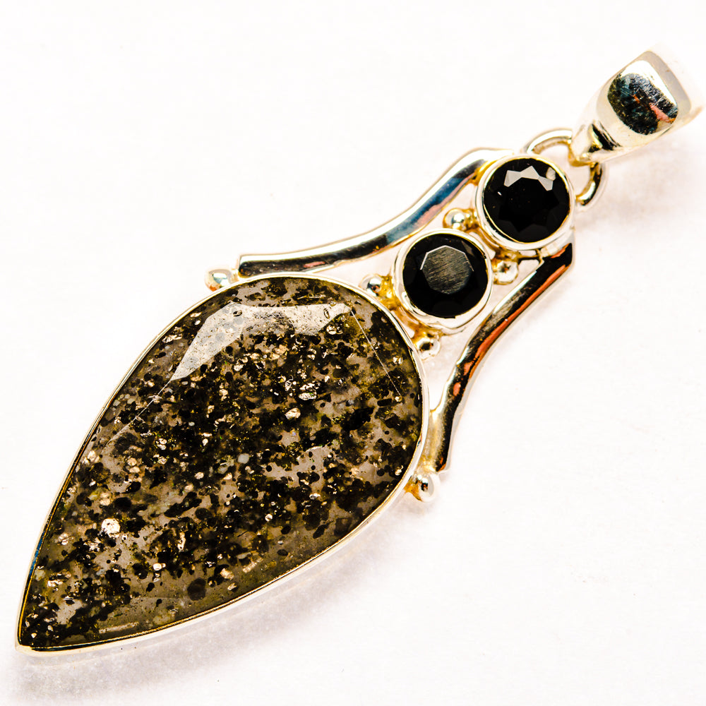 Lepidocrocite Quartz Pendants handcrafted by Ana Silver Co - PD28788 - Photo 2