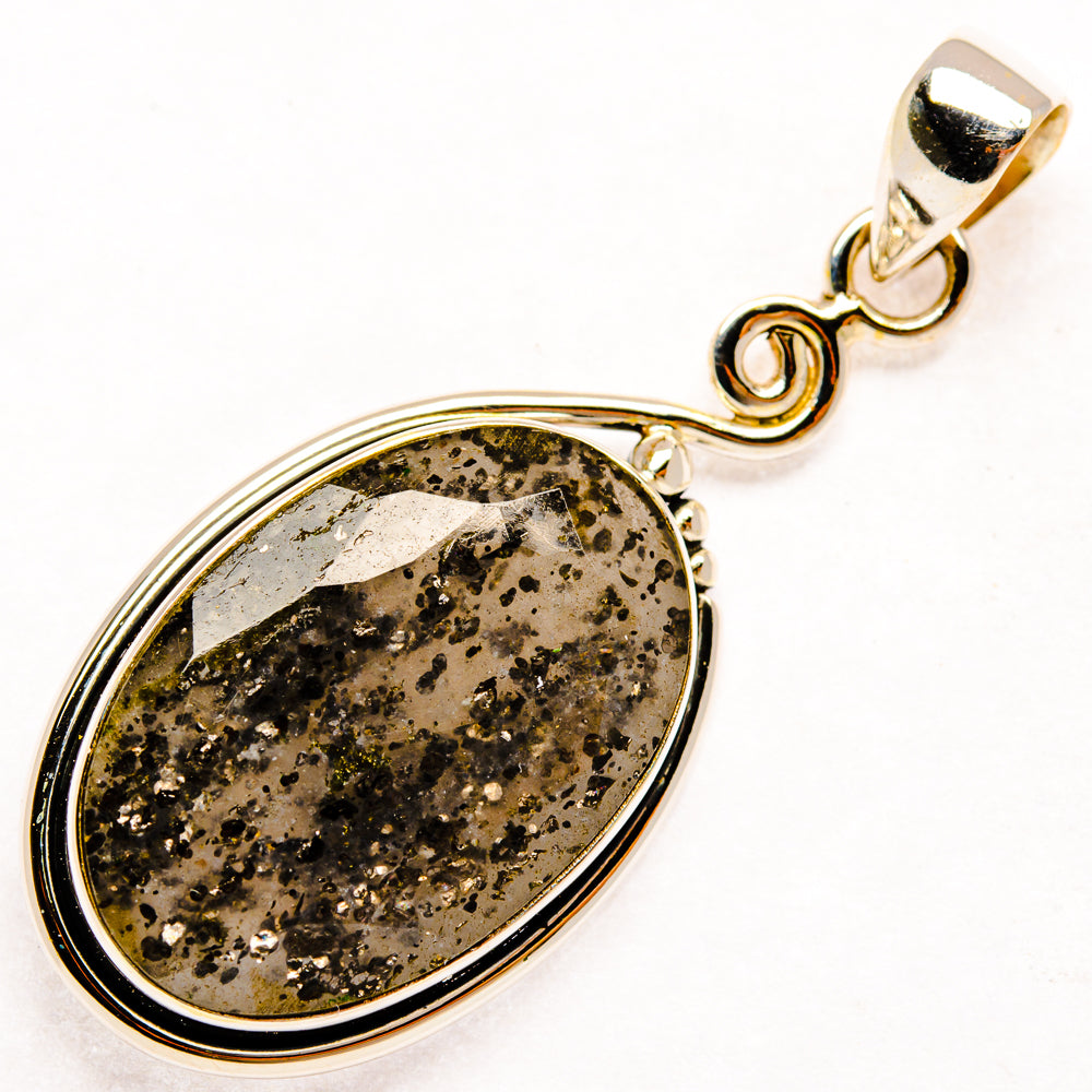 Lepidocrocite Quartz Pendants handcrafted by Ana Silver Co - PD28790 - Photo 2