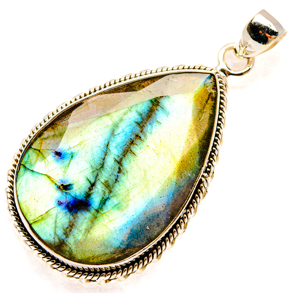 Labradorite Pendants handcrafted by Ana Silver Co - PD28802 - Photo 2