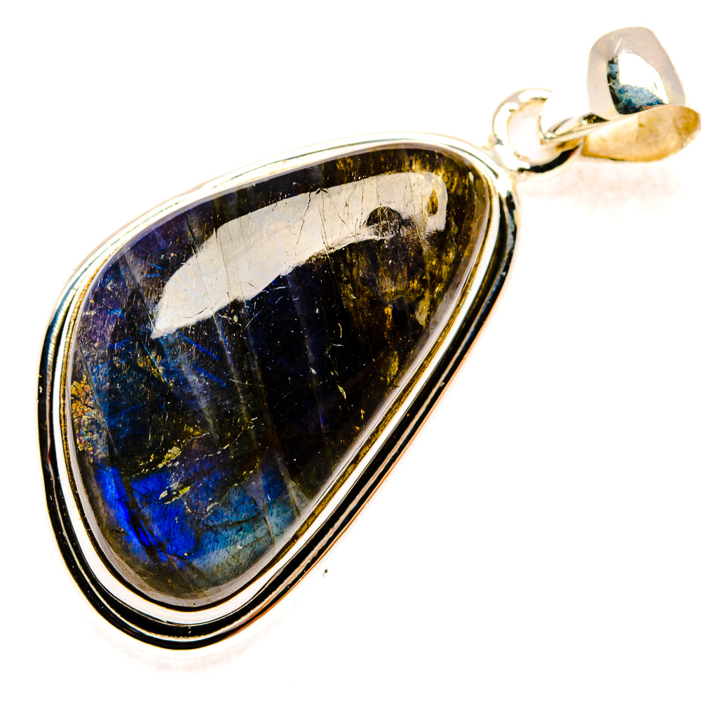 Labradorite Pendants handcrafted by Ana Silver Co - PD28812 - Photo 2