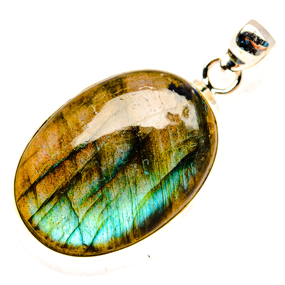 Labradorite Pendants handcrafted by Ana Silver Co - PD28813 - Photo 2