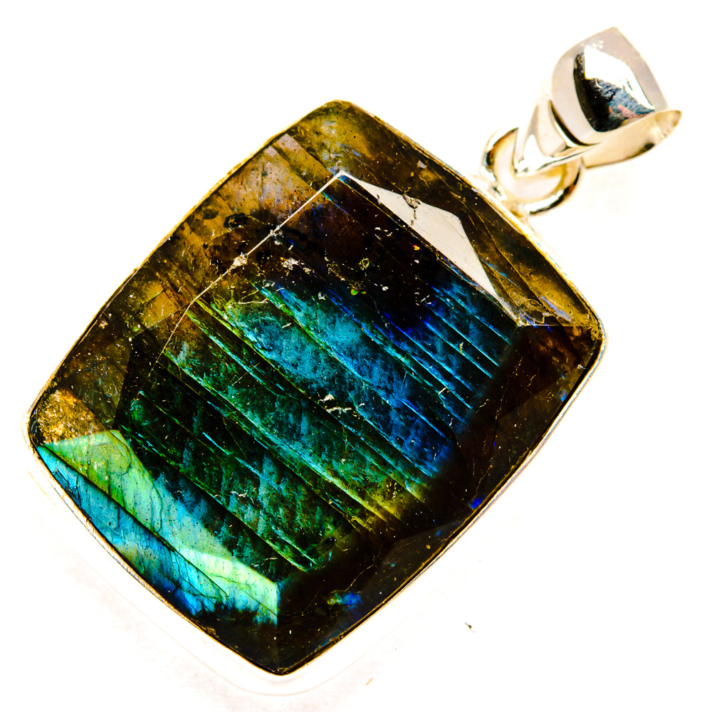 Labradorite Pendants handcrafted by Ana Silver Co - PD28814 - Photo 2