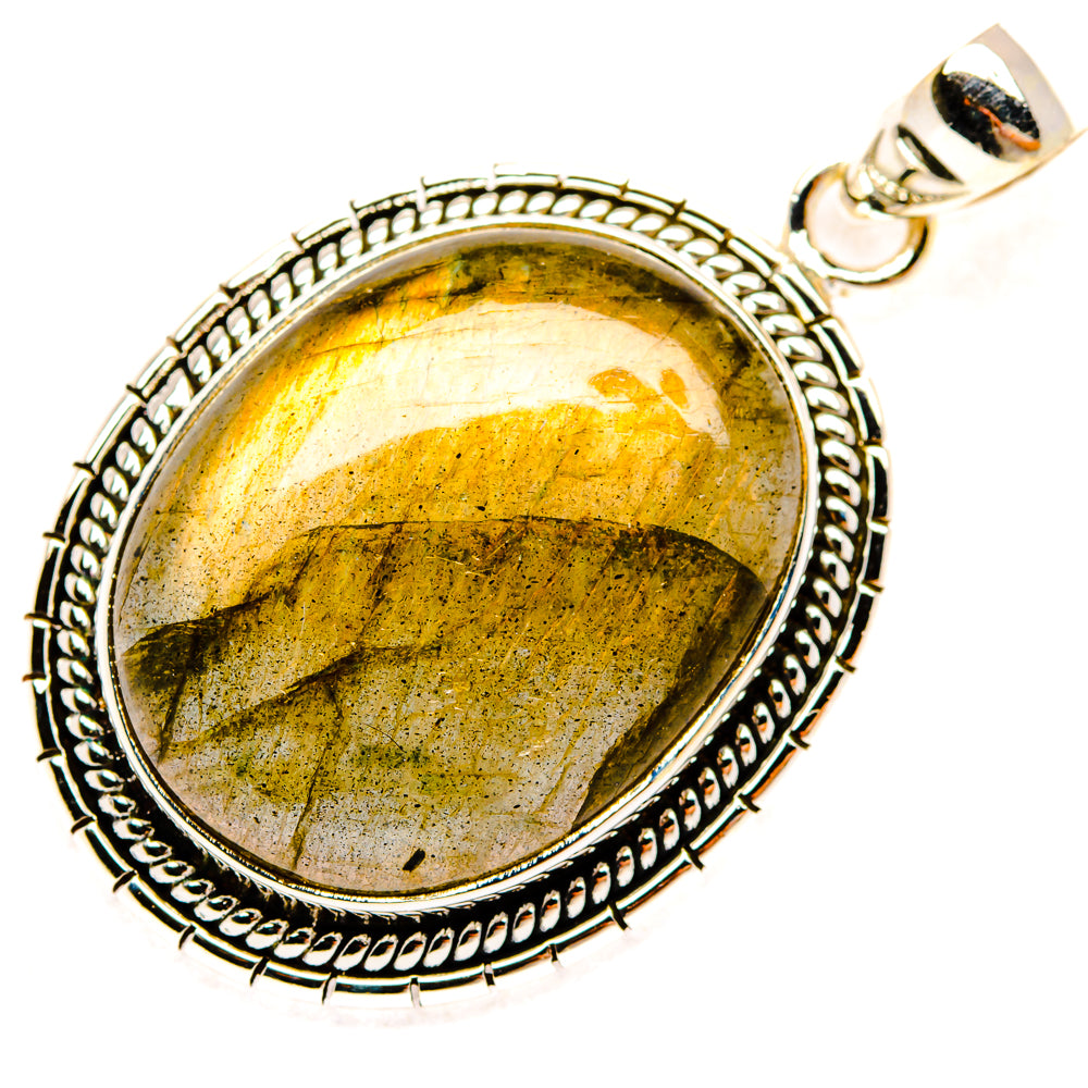 Labradorite Pendants handcrafted by Ana Silver Co - PD28817 - Photo 2