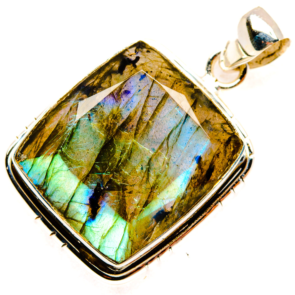 Labradorite Pendants handcrafted by Ana Silver Co - PD28818 - Photo 2