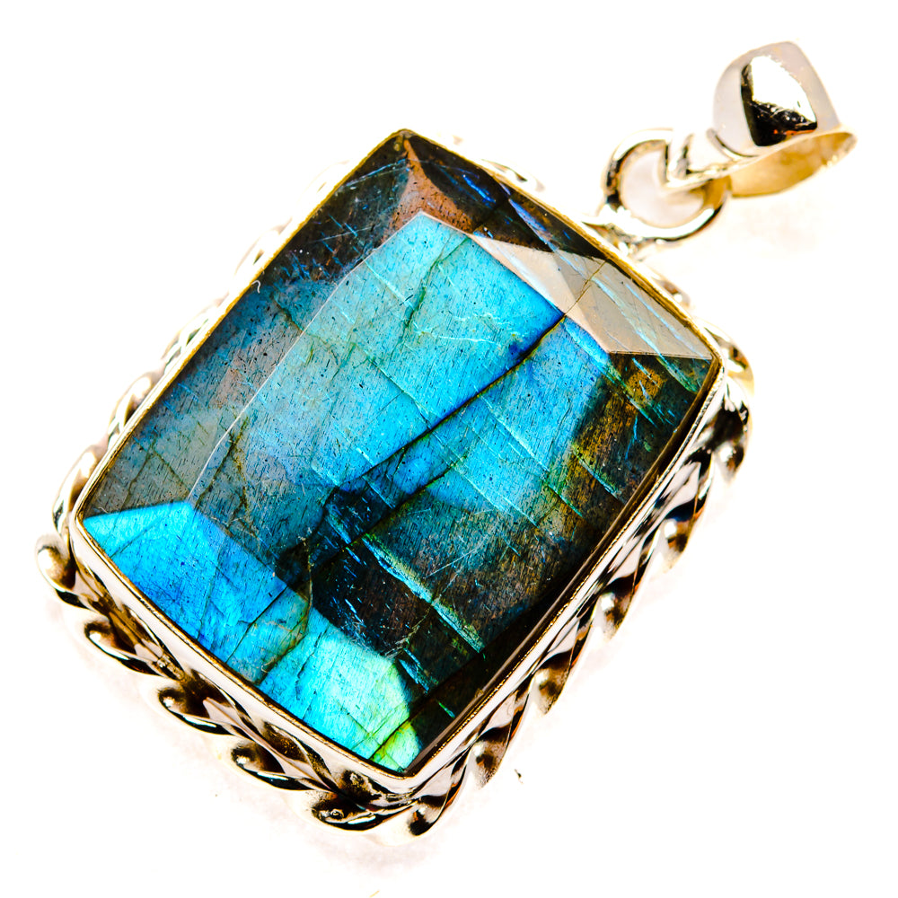 Labradorite Pendants handcrafted by Ana Silver Co - PD28821 - Photo 2