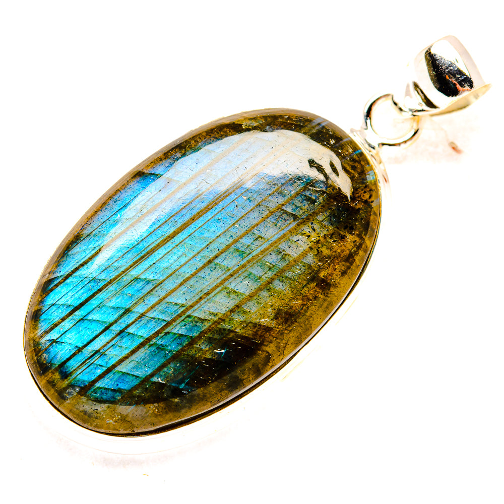 Labradorite Pendants handcrafted by Ana Silver Co - PD28827 - Photo 2