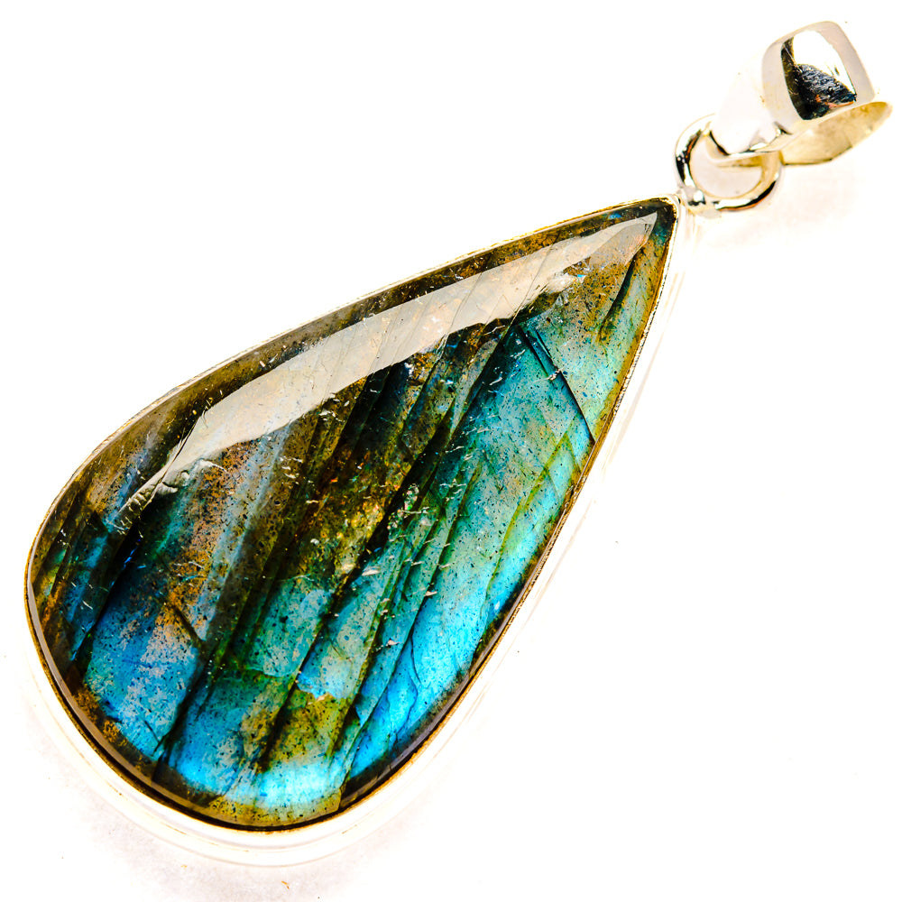 Labradorite Pendants handcrafted by Ana Silver Co - PD28828 - Photo 2
