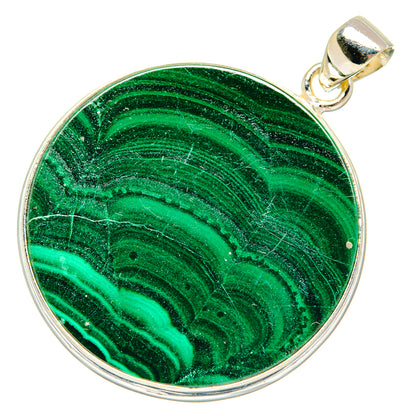 Malachite Pendants handcrafted by Ana Silver Co - PD28831 - Photo 2
