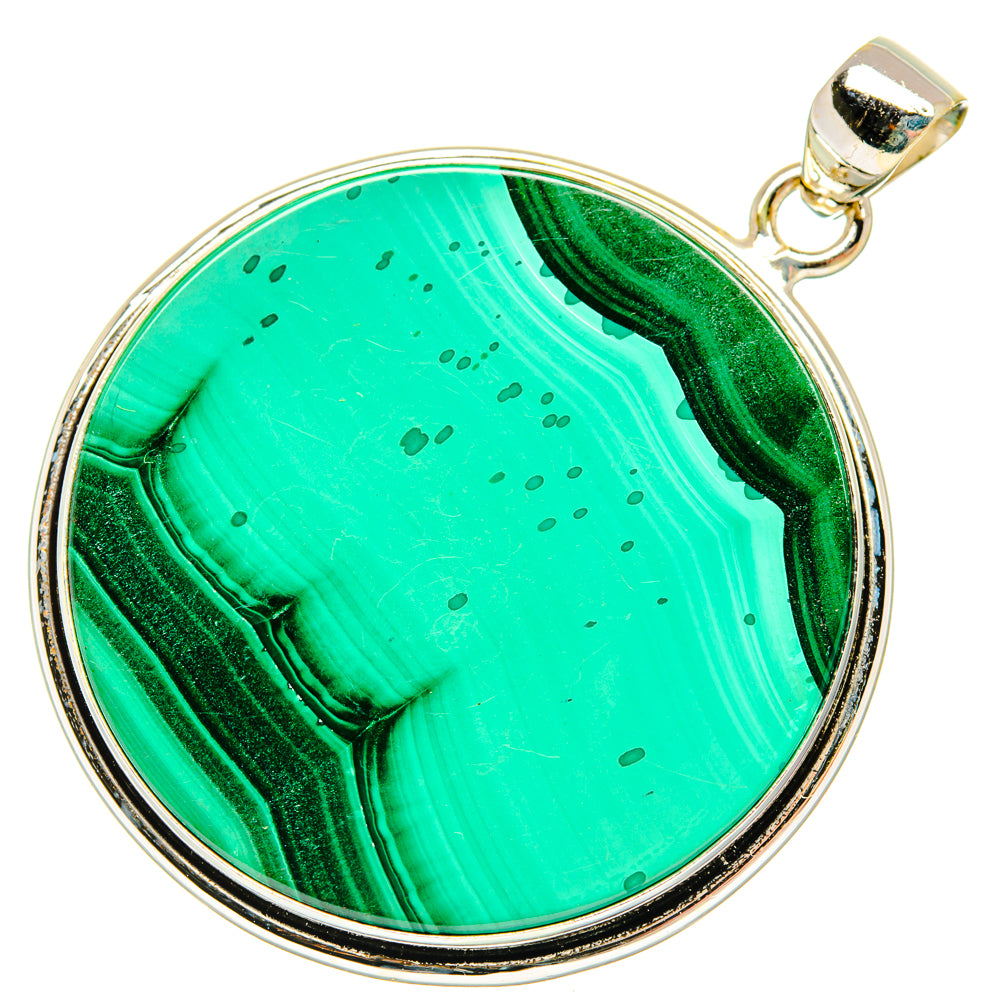 Malachite Pendants handcrafted by Ana Silver Co - PD28881 - Photo 2