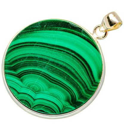 Malachite Pendants handcrafted by Ana Silver Co - PD28882 - Photo 2