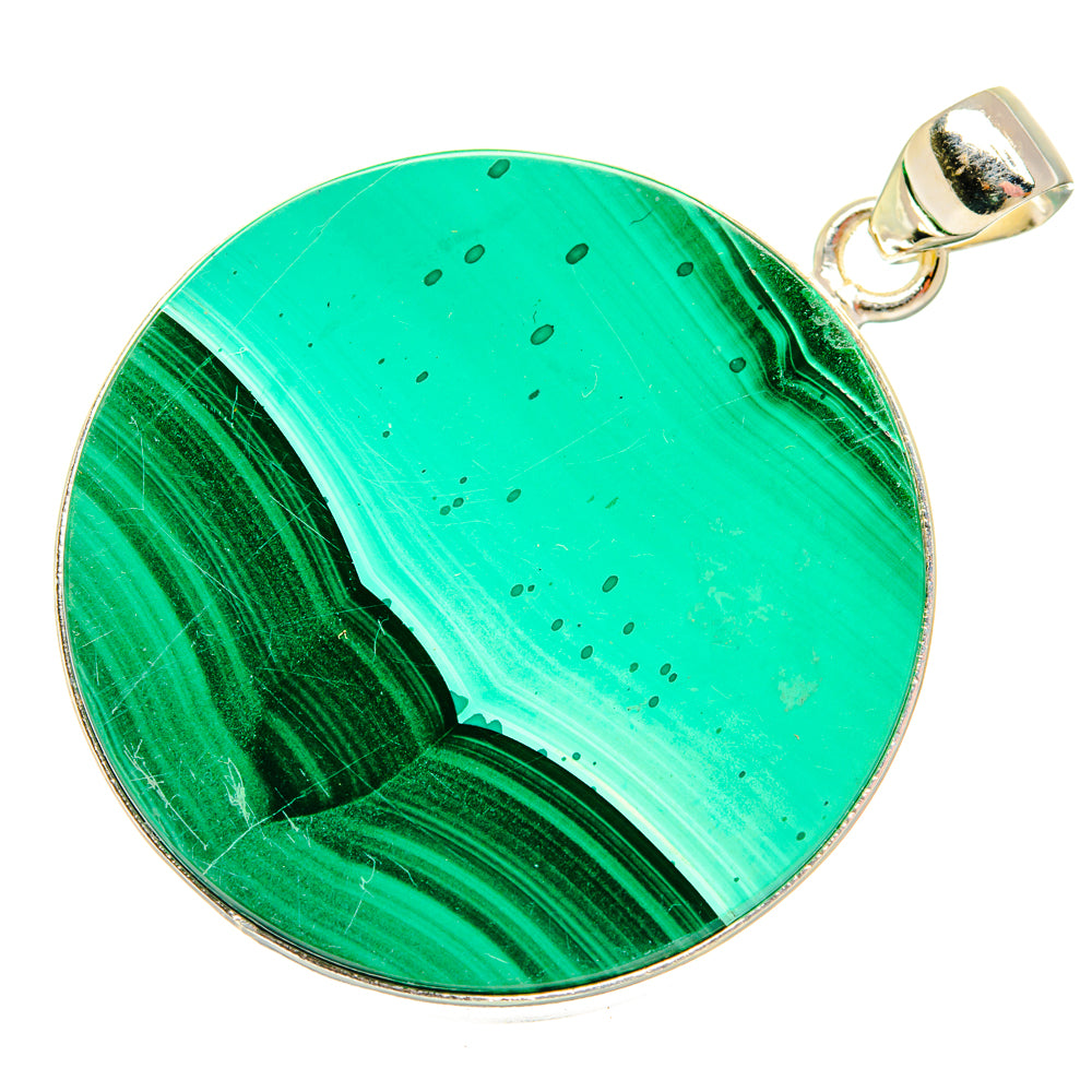 Malachite Pendants handcrafted by Ana Silver Co - PD28883 - Photo 2