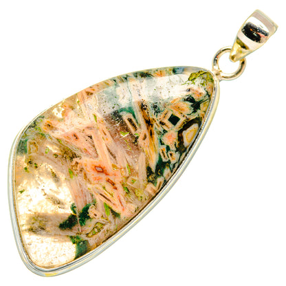 Turkish Tube Agate Pendants handcrafted by Ana Silver Co - PD28890 - Photo 2