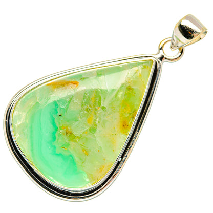 Peruvian Opal Pendants handcrafted by Ana Silver Co - PD28894 - Photo 2