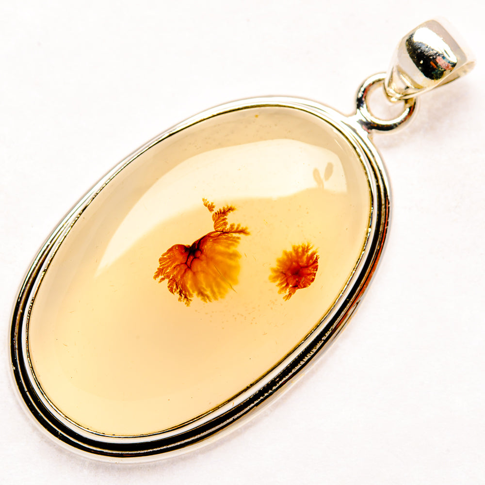 Dendritic Opal Pendants handcrafted by Ana Silver Co - PD28915 - Photo 2