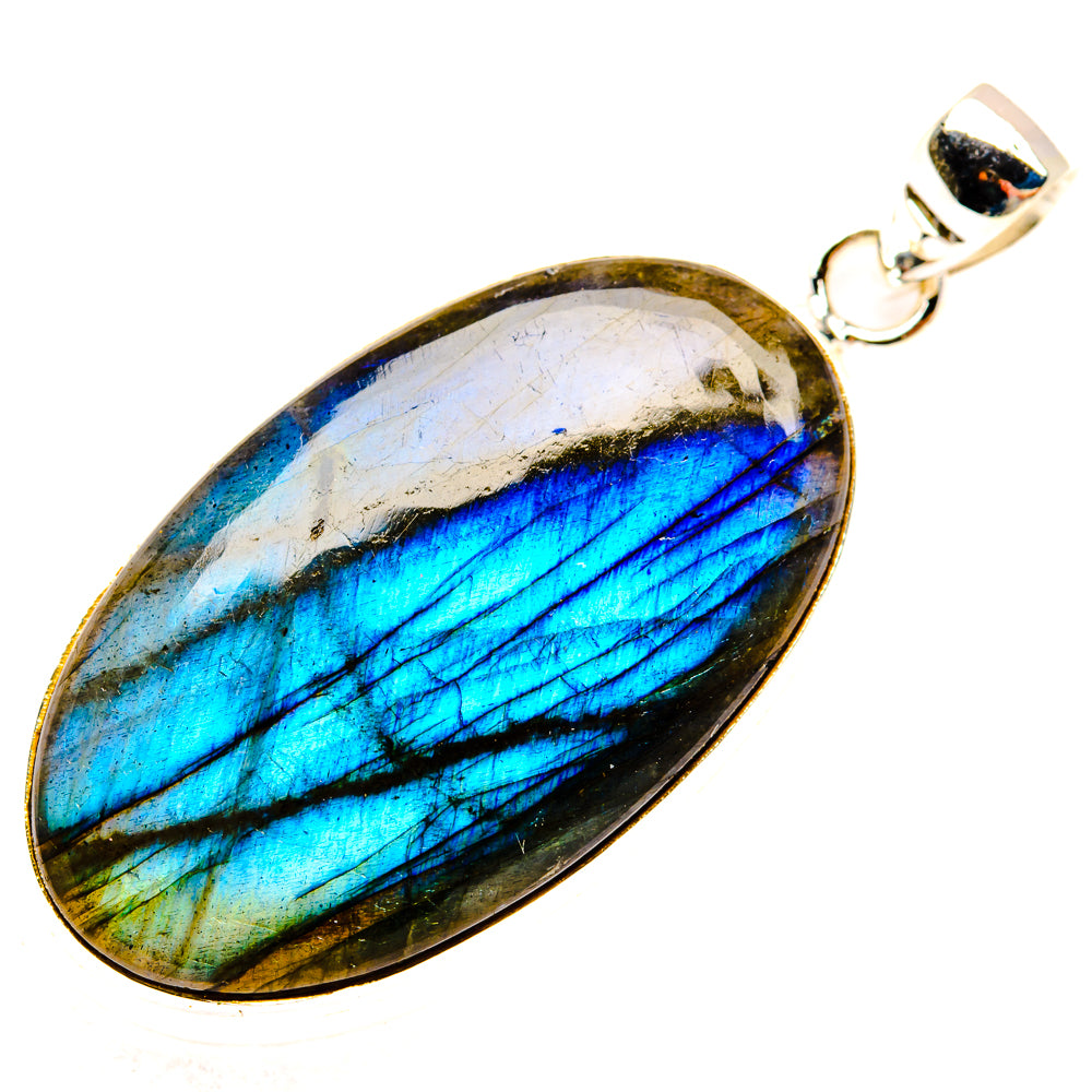 Labradorite Pendants handcrafted by Ana Silver Co - PD28940 - Photo 2