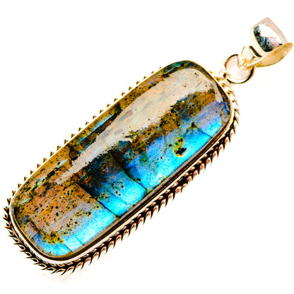 Labradorite Pendants handcrafted by Ana Silver Co - PD28942 - Photo 2