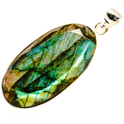 Labradorite Pendants handcrafted by Ana Silver Co - PD28951 - Photo 2