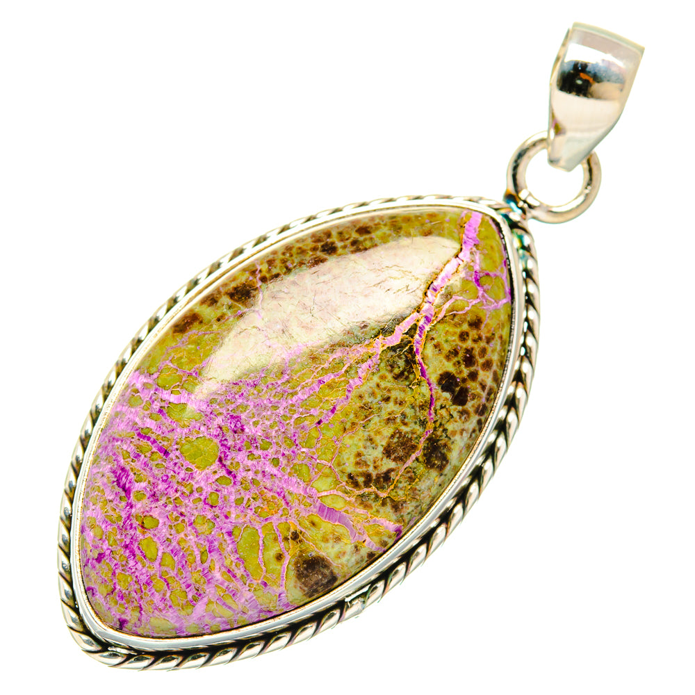 Stichtite Pendants handcrafted by Ana Silver Co - PD28978 - Photo 2