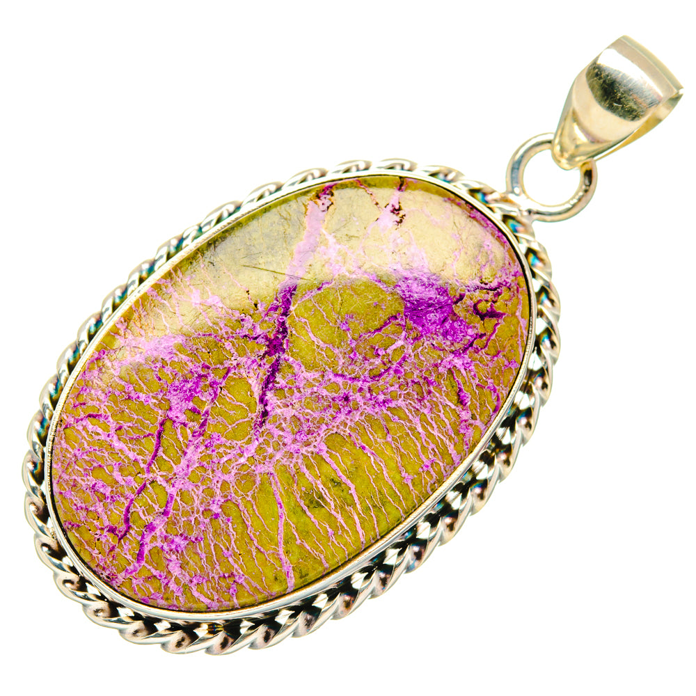 Stichtite Pendants handcrafted by Ana Silver Co - PD28979 - Photo 2