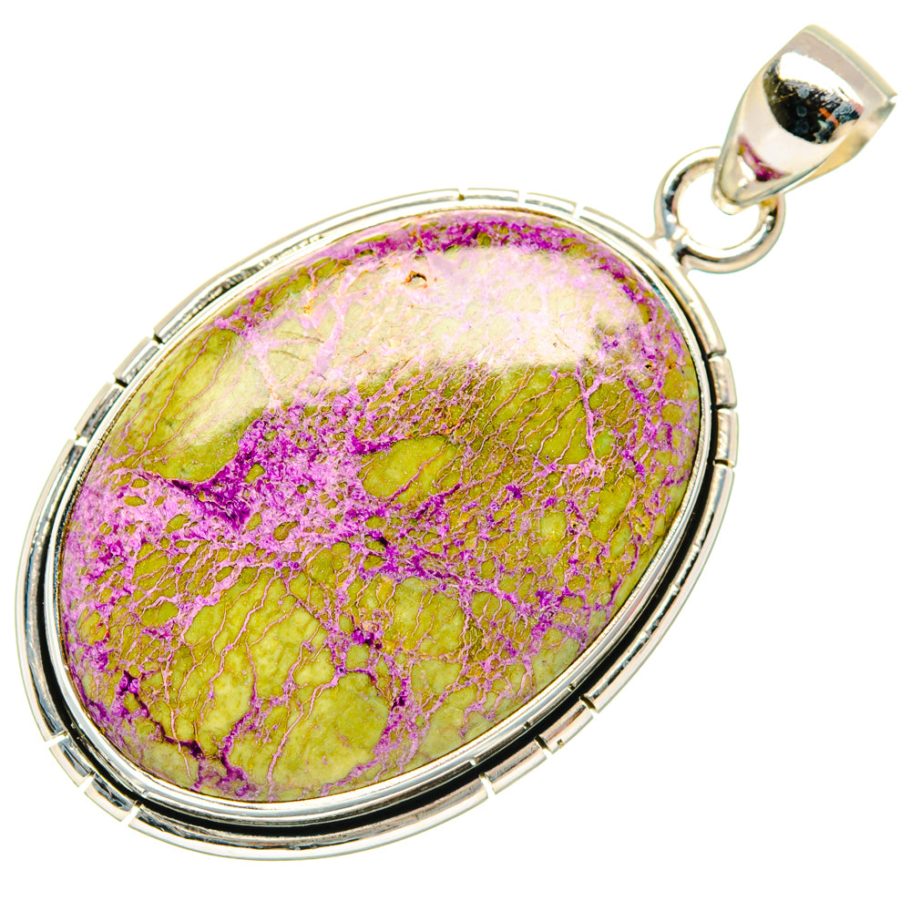 Stichtite Pendants handcrafted by Ana Silver Co - PD28983 - Photo 2