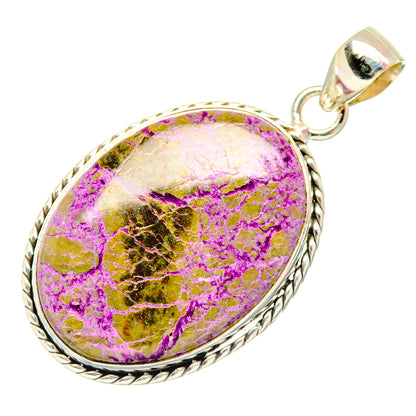 Stichtite Pendants handcrafted by Ana Silver Co - PD29024 - Photo 2