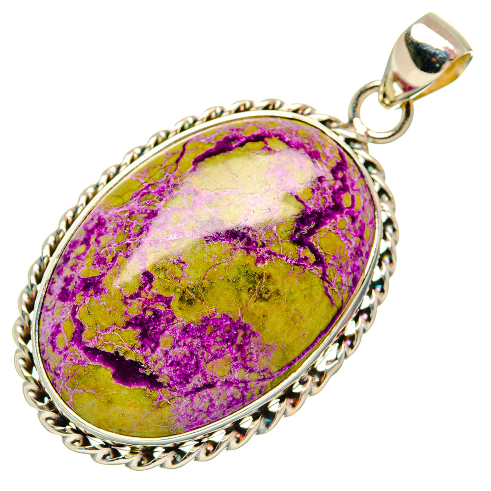 Stichtite Pendants handcrafted by Ana Silver Co - PD29075 - Photo 2