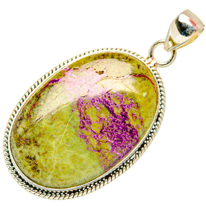 Stichtite Pendants handcrafted by Ana Silver Co - PD29084 - Photo 2