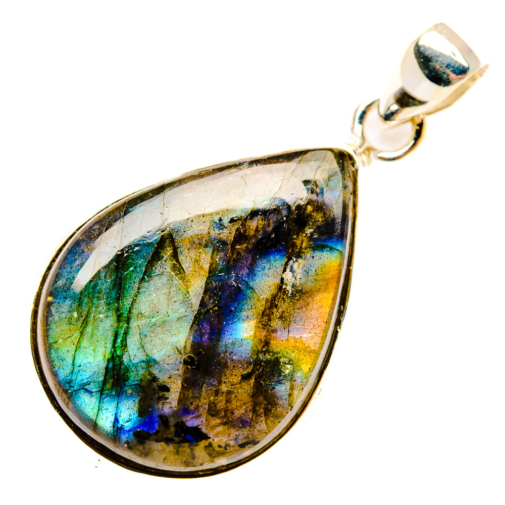 Labradorite Pendants handcrafted by Ana Silver Co - PD29120 - Photo 2