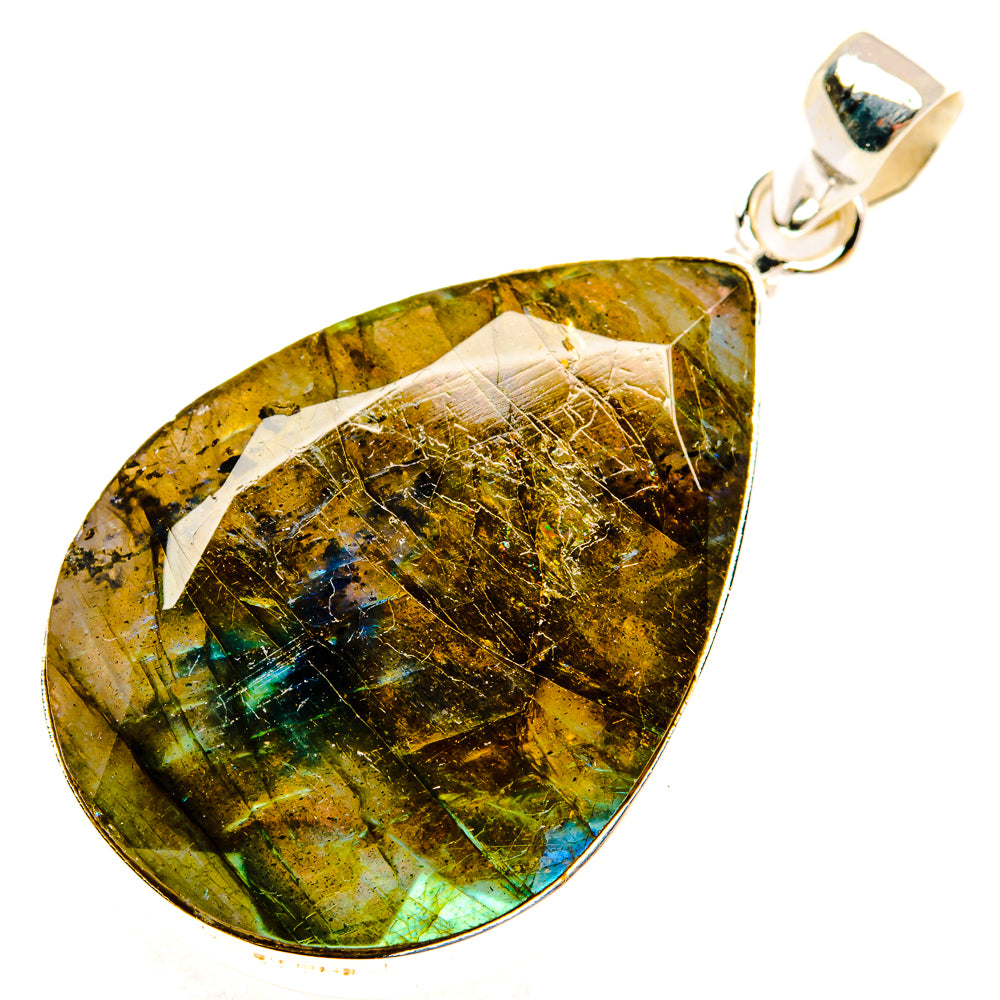 Labradorite Pendants handcrafted by Ana Silver Co - PD29133 - Photo 2