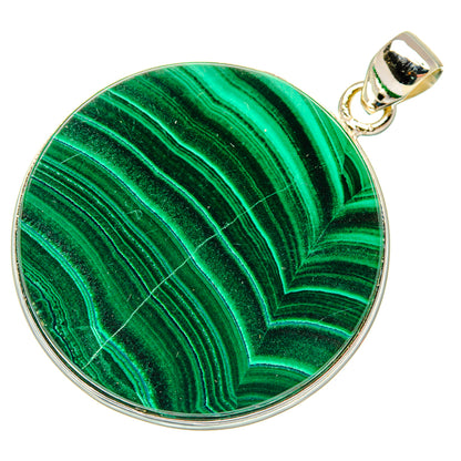 Malachite Pendants handcrafted by Ana Silver Co - PD29137 - Photo 2