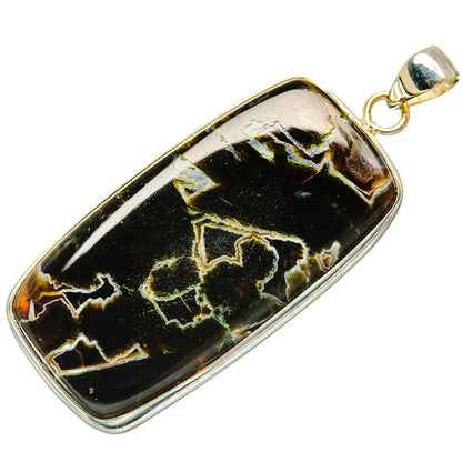 Turkish Tube Agate Pendants handcrafted by Ana Silver Co - PD29145 - Photo 2