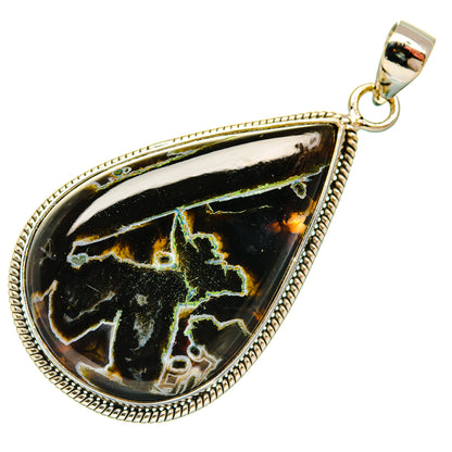 Turkish Tube Agate Pendants handcrafted by Ana Silver Co - PD29184 - Photo 2