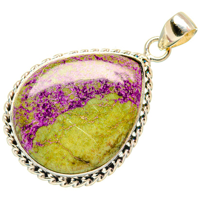 Stichtite Pendants handcrafted by Ana Silver Co - PD29228 - Photo 2